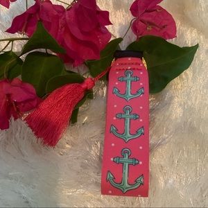 NWOT Simply Southern Anchor Keychain